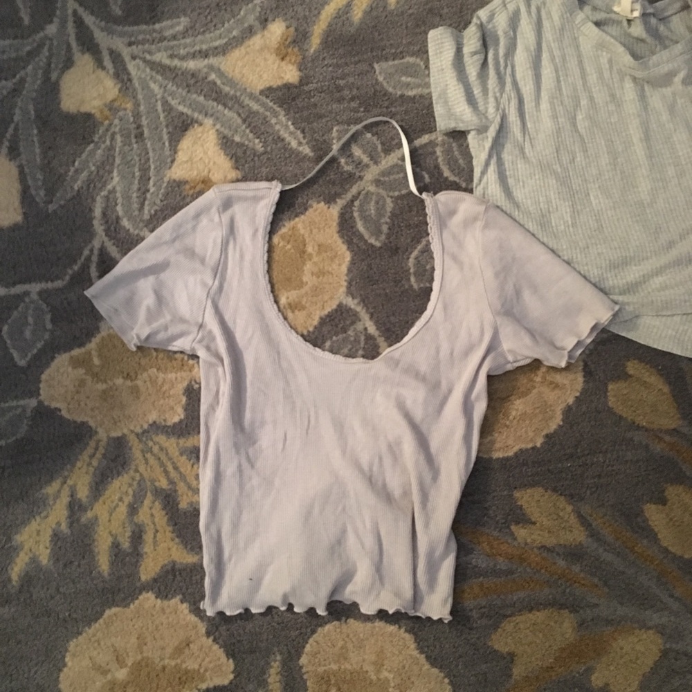 Urban Outfitters Truly Madly Deeply rib crop top